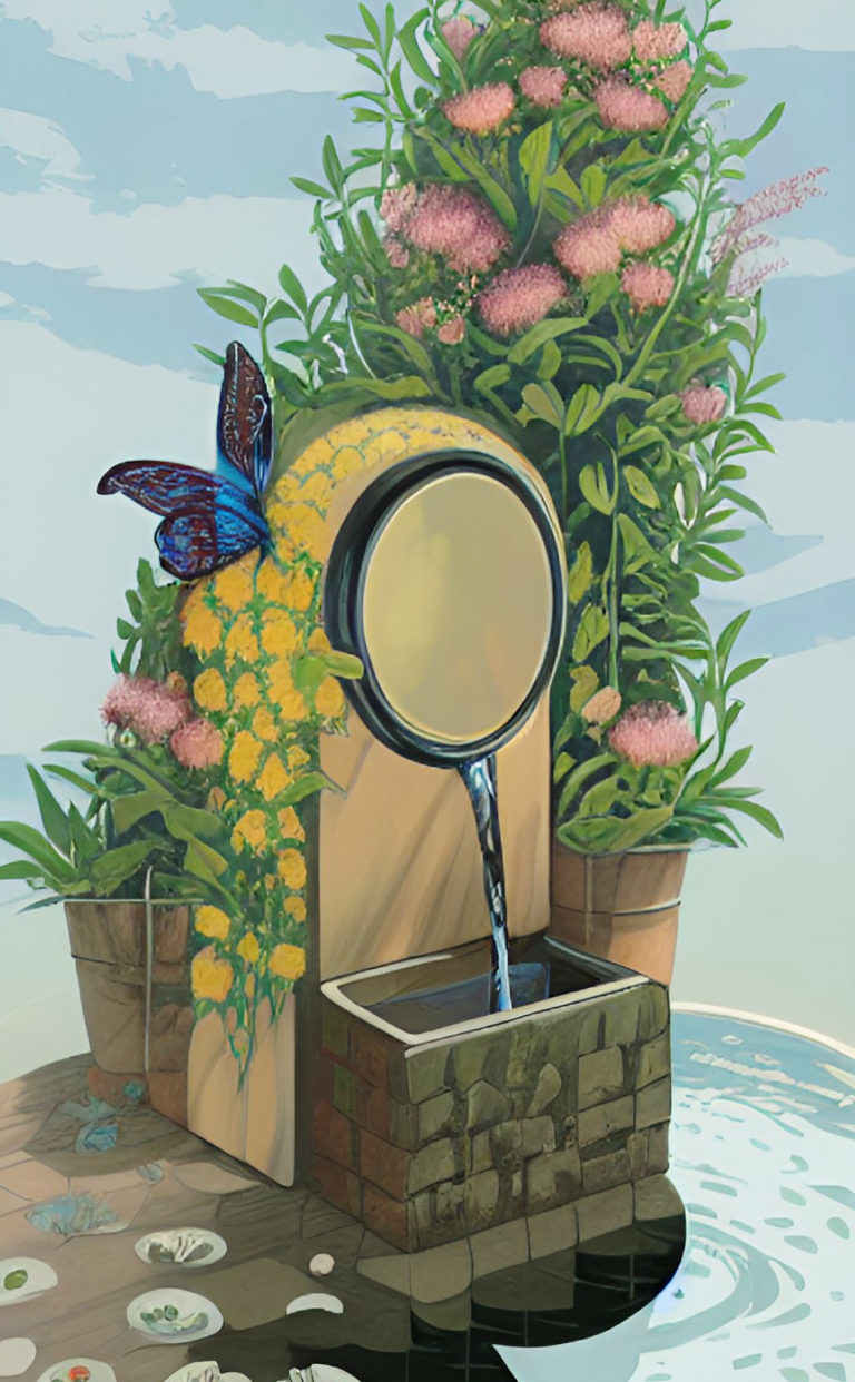 Bebedero para polinizadores