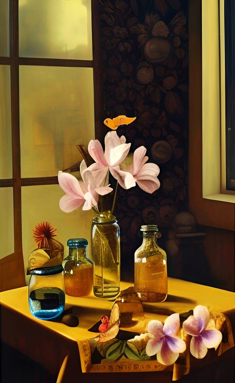 bodegon de productos apícolas